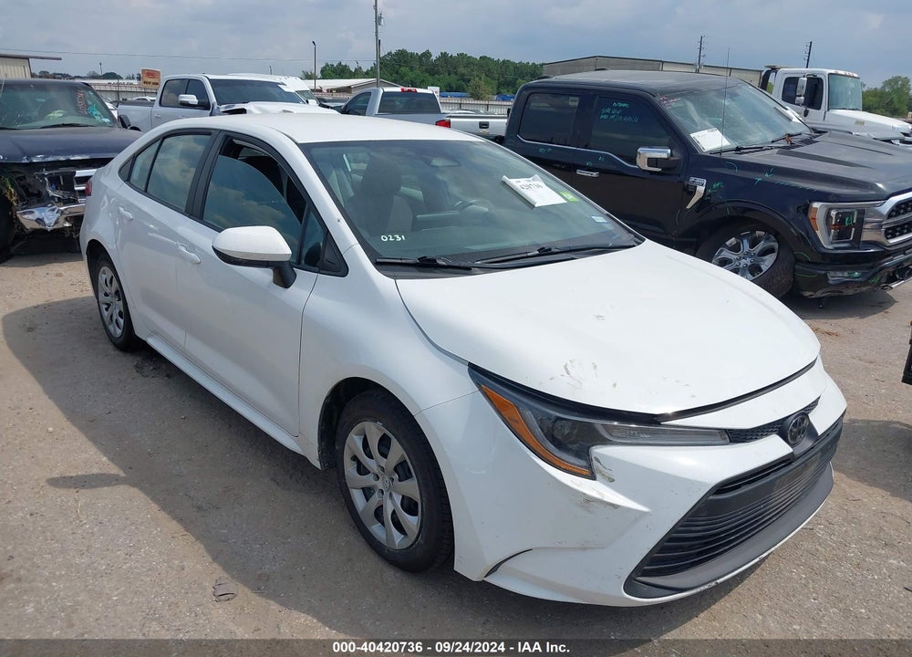 2023 TOYOTA COROLLA LE VIN: 5YFB4MDE3PP000231