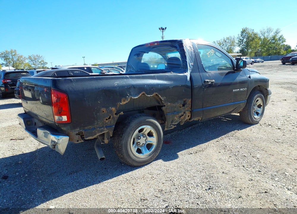 2002 DODGE RAM 1500 ST VIN: 1D7HA16K32J260796