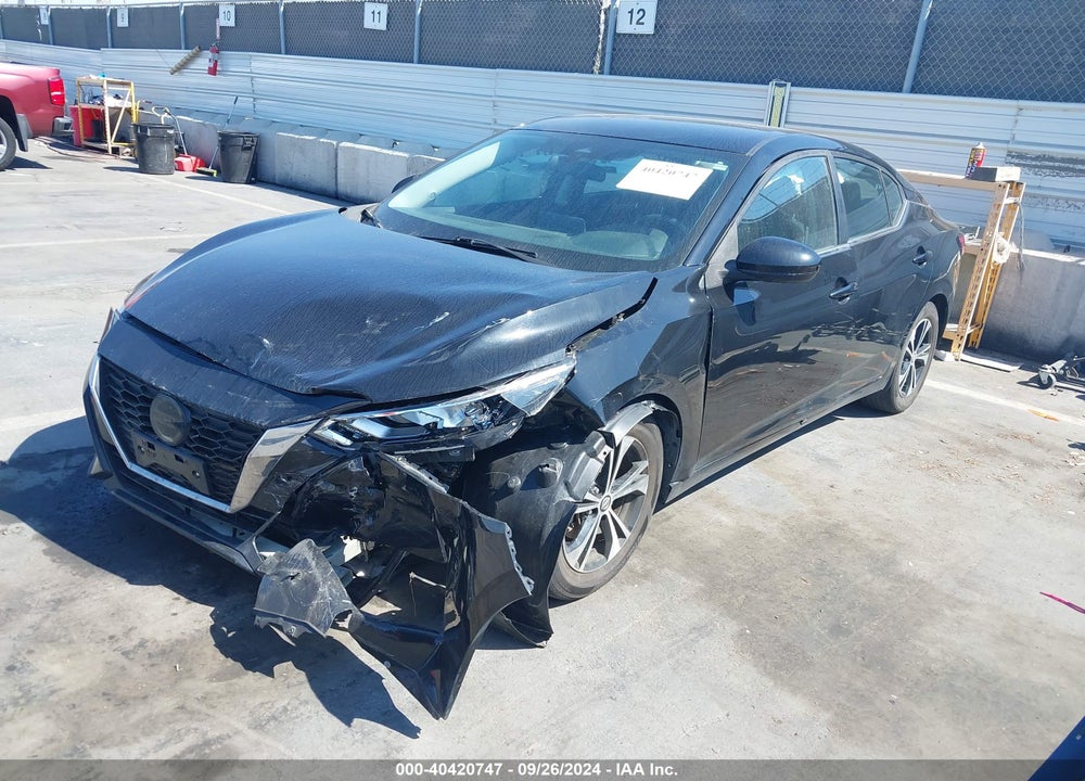 2021 NISSAN SENTRA SV XTRONIC CVT VIN: 3N1AB8CV9MY318458