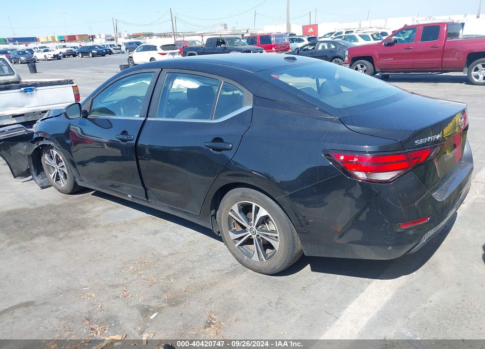 2021 NISSAN SENTRA SV XTRONIC CVT VIN: 3N1AB8CV9MY318458