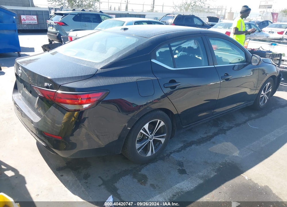 2021 NISSAN SENTRA SV XTRONIC CVT VIN: 3N1AB8CV9MY318458