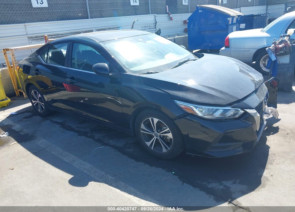 2021 NISSAN SENTRA SV XTRONIC CVT VIN: 3N1AB8CV9MY318458