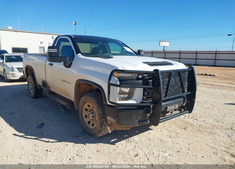 2021 CHEVROLET SILVERADO 2500HD 4WD REGULAR CAB LONG BED WT VIN: 1GC0YLE76MF287864