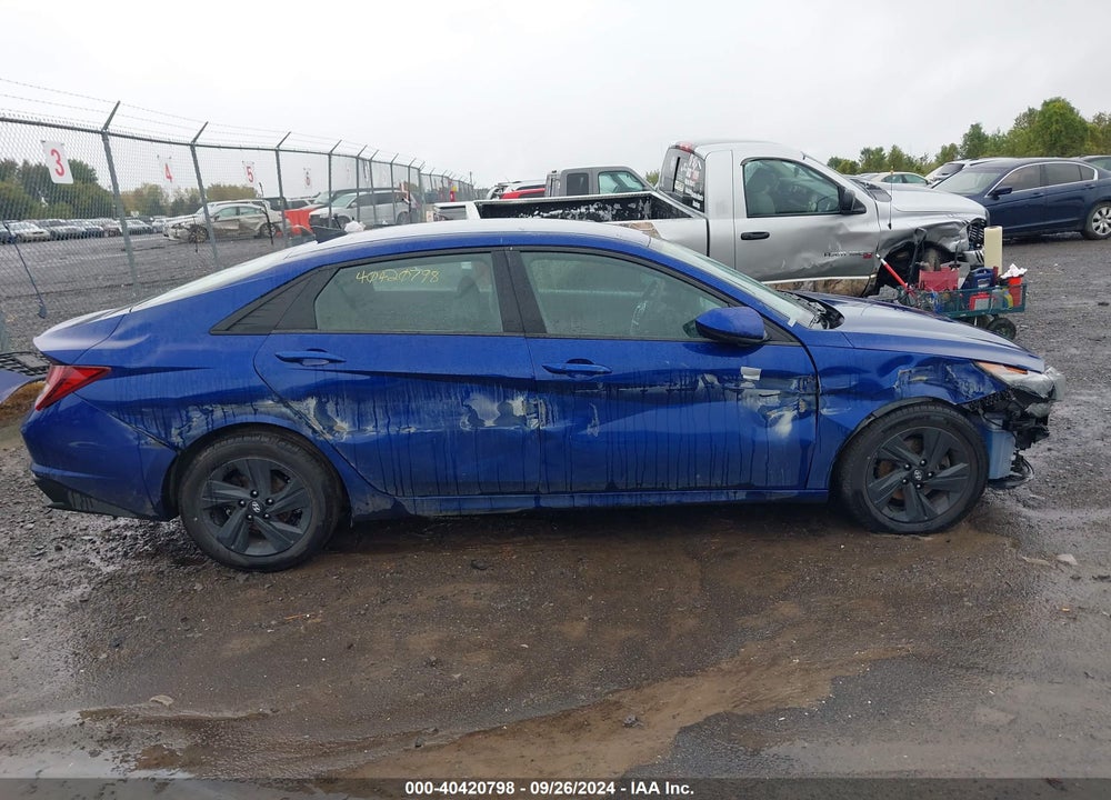 2023 HYUNDAI ELANTRA SEL VIN: 5NPLM4AG9PH098589