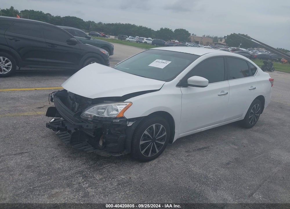 2015 NISSAN SENTRA S VIN: 3N1AB7AP4FY264066