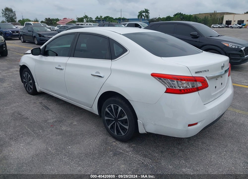 2015 NISSAN SENTRA S VIN: 3N1AB7AP4FY264066