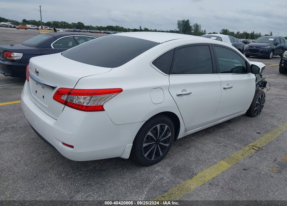 2015 NISSAN SENTRA S VIN: 3N1AB7AP4FY264066