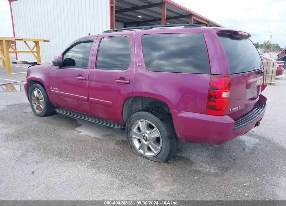 2007 CHEVROLET TAHOE LTZ VIN: 1GNFK13087J109498