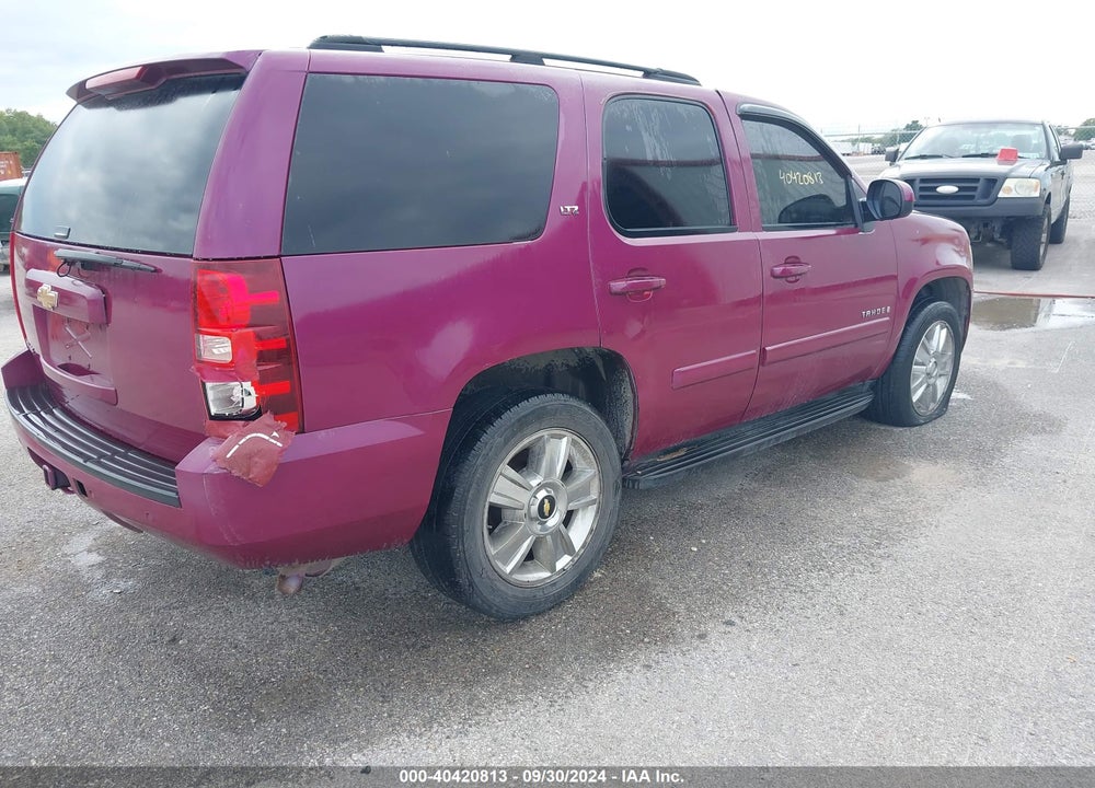 2007 CHEVROLET TAHOE LTZ VIN: 1GNFK13087J109498