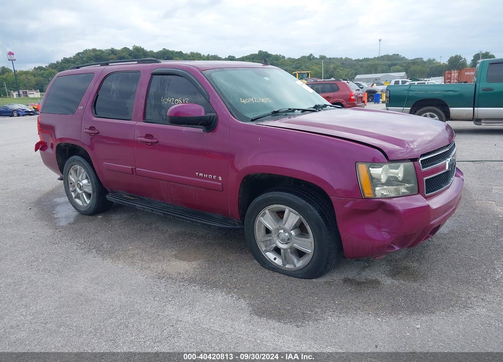 2007 CHEVROLET TAHOE LTZ VIN: 1GNFK13087J109498