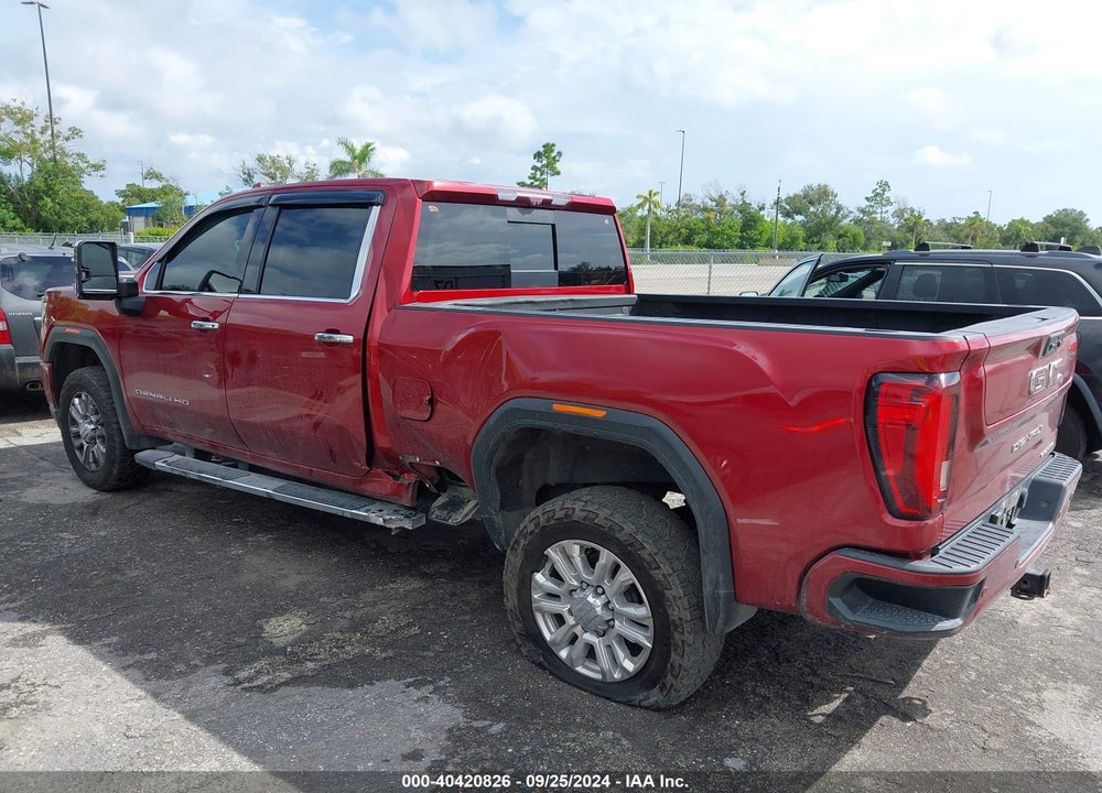2020 GMC SIERRA 2500HD 4WD  STANDARD BED DENALI VIN: 1GT49REYXLF164383