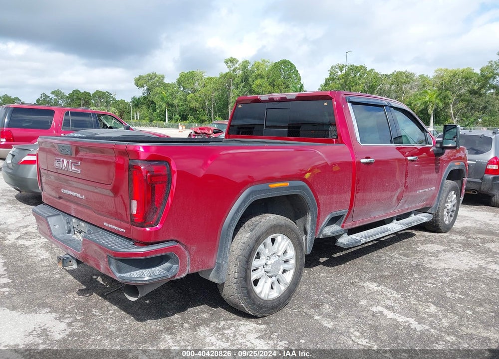 2020 GMC SIERRA 2500HD 4WD  STANDARD BED DENALI VIN: 1GT49REYXLF164383