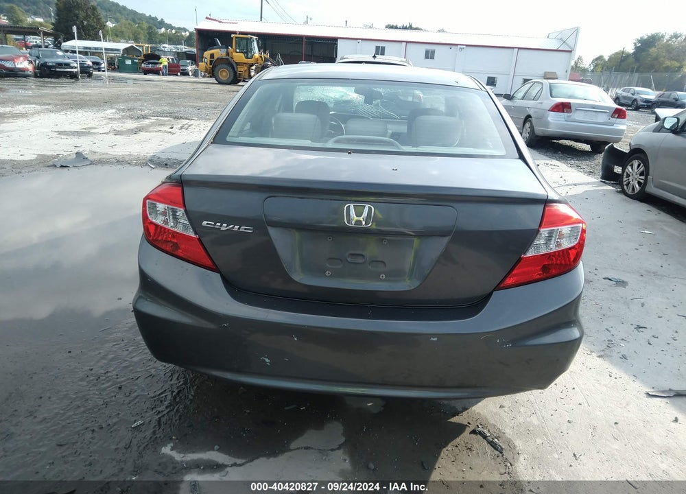 2012 HONDA CIVIC LX VIN: 2HGFB2F58CH563902