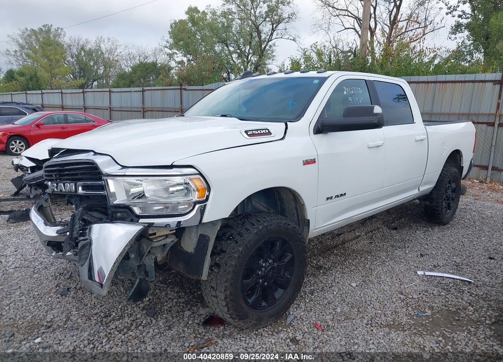 2021 RAM 2500 BIG HORN 4X4 6'4 BOX VIN: 3C6UR5DJ5MG579695