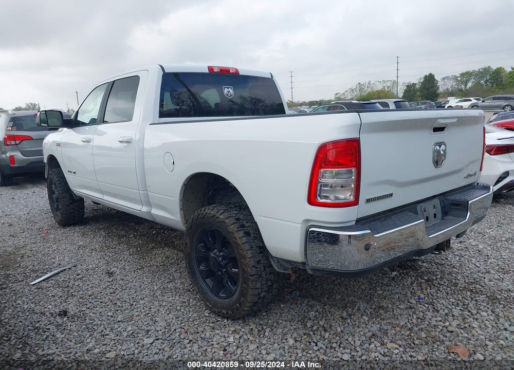 2021 RAM 2500 BIG HORN 4X4 6'4 BOX VIN: 3C6UR5DJ5MG579695