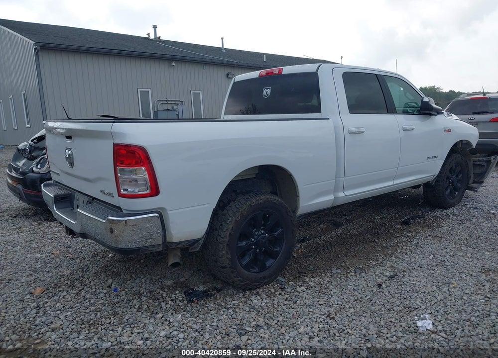 2021 RAM 2500 BIG HORN 4X4 6'4 BOX VIN: 3C6UR5DJ5MG579695