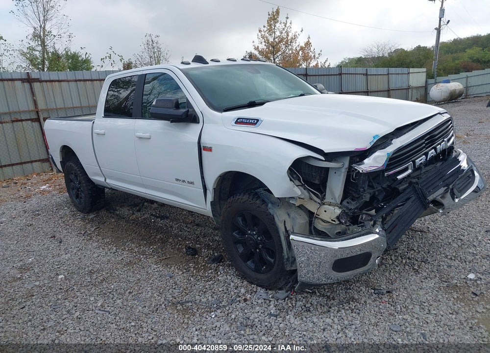 2021 RAM 2500 BIG HORN 4X4 6'4 BOX VIN: 3C6UR5DJ5MG579695