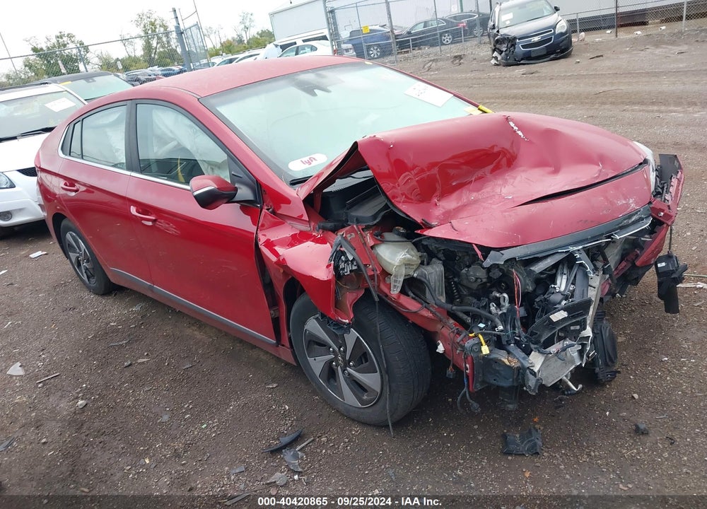 2019 HYUNDAI IONIQ HYBRID SEL VIN: KMHC75LC5KU144730