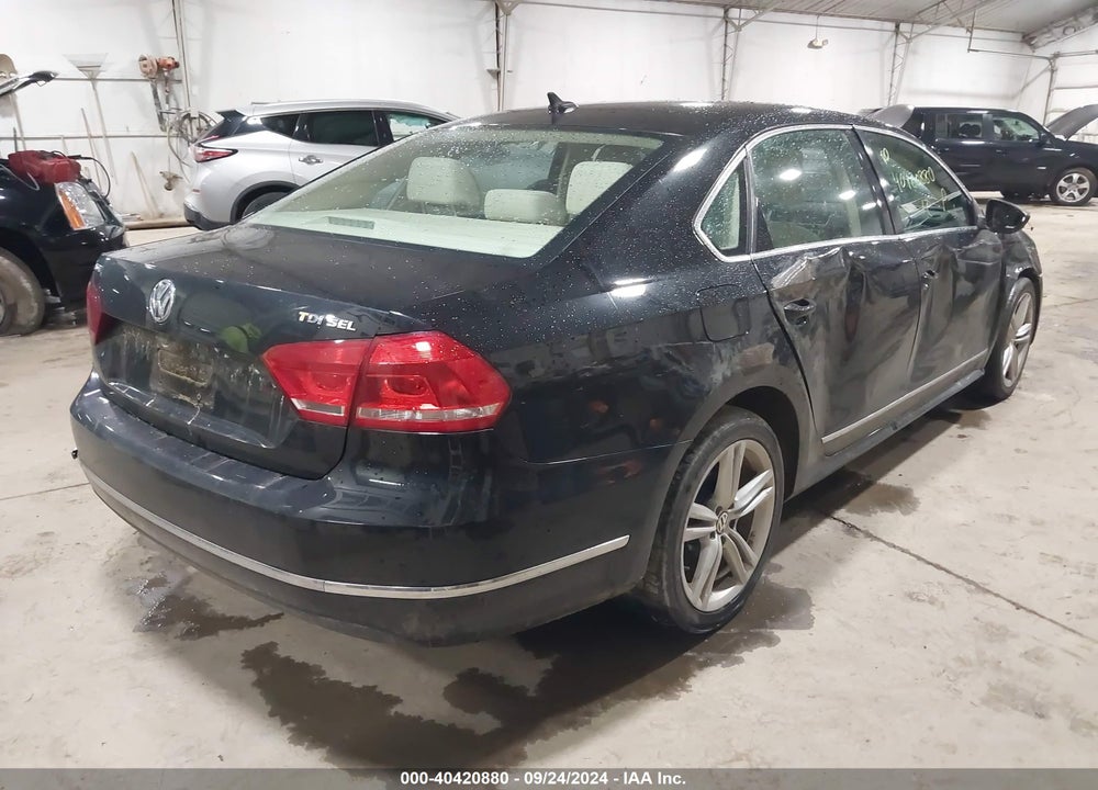 2012 VOLKSWAGEN PASSAT 2.0L TDI SEL PREMIUM VIN: 1VWCN7A36CC049171