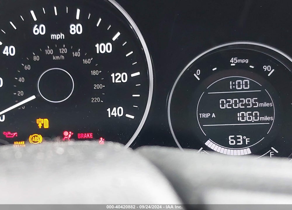2020 HONDA HR-V AWD LX VIN: 3CZRU6H31LM722845