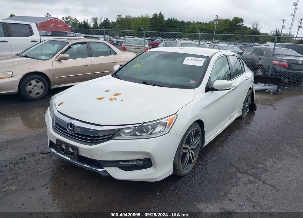 2016 HONDA ACCORD SPORT VIN: 1HGCR2F64GA066499