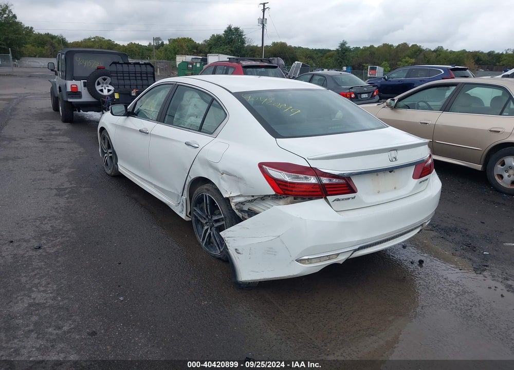2016 HONDA ACCORD SPORT VIN: 1HGCR2F64GA066499