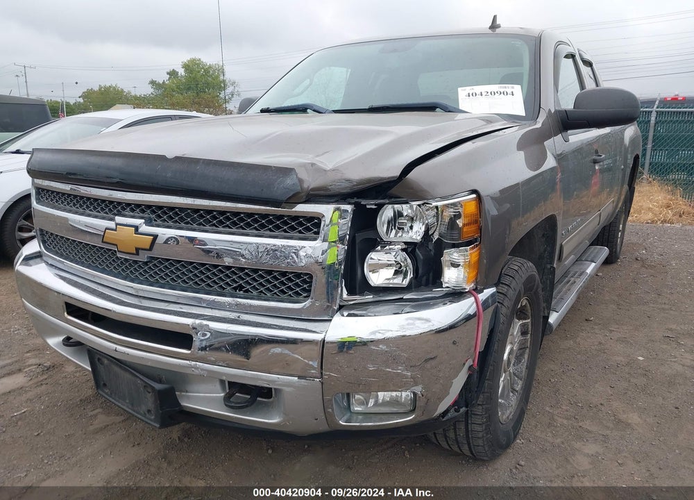 2012 CHEVROLET SILVERADO 1500 LT VIN: 1GCRKSE75CZ267539