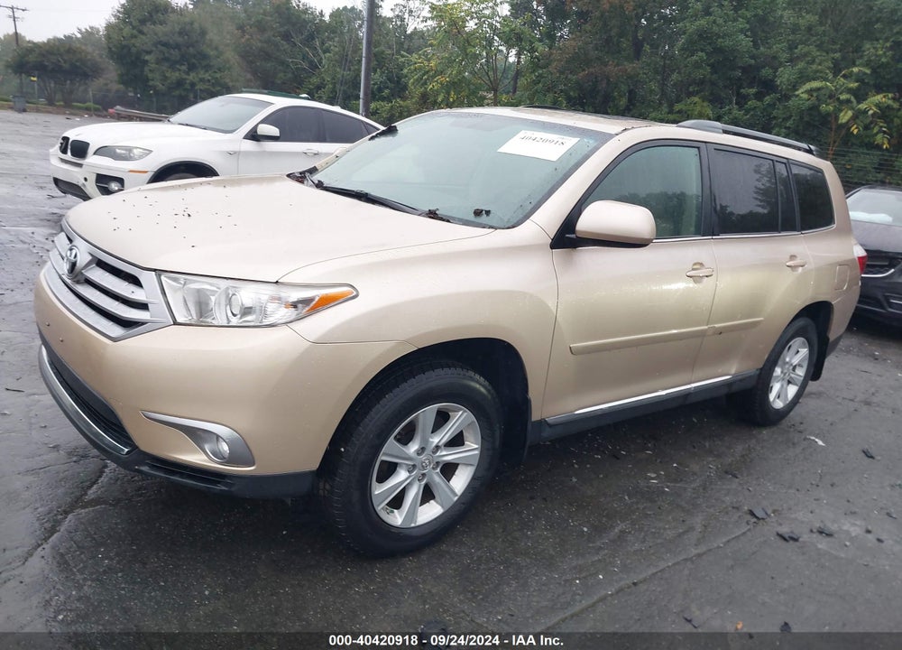 2012 TOYOTA HIGHLANDER SE V6 VIN: 5TDBK3EH1CS133287