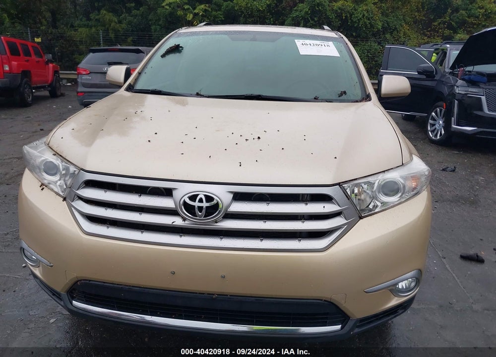 2012 TOYOTA HIGHLANDER SE V6 VIN: 5TDBK3EH1CS133287