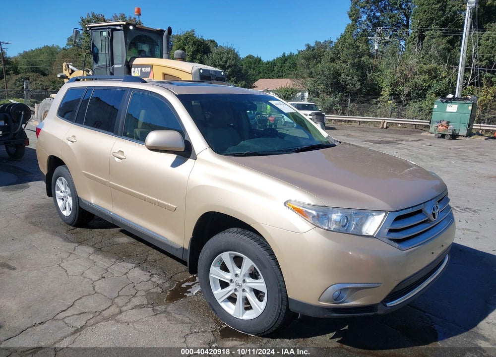 2012 TOYOTA HIGHLANDER SE V6 VIN: 5TDBK3EH1CS133287