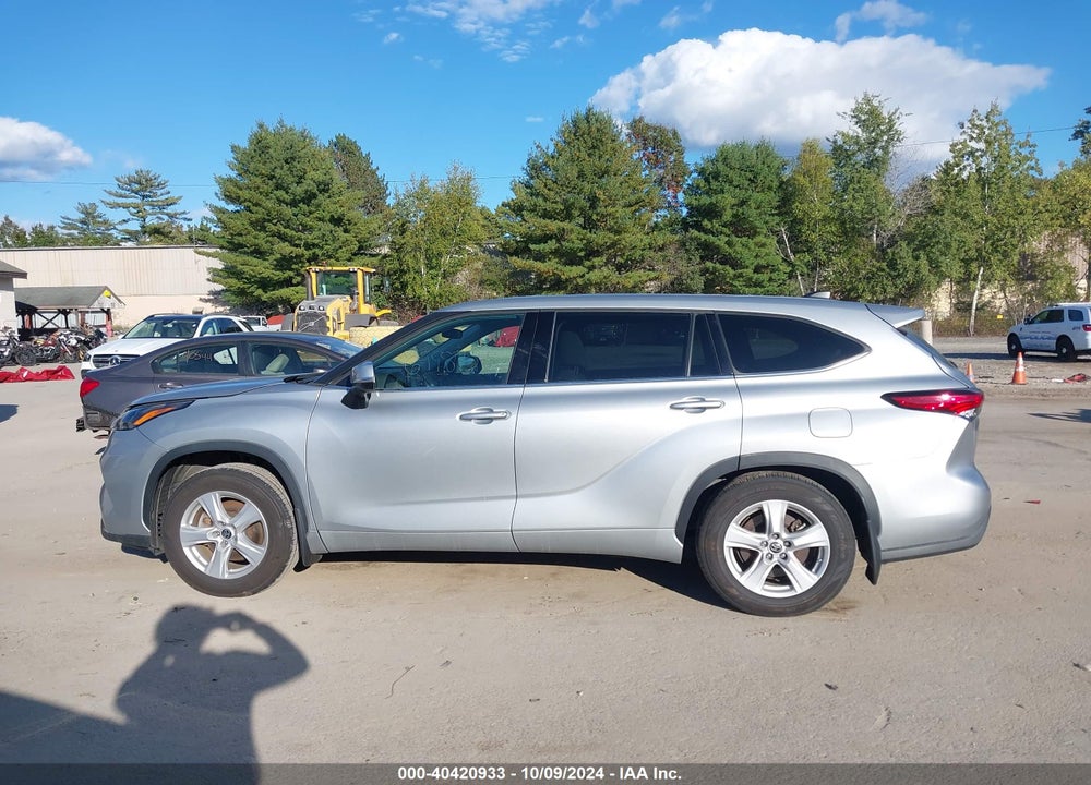2022 TOYOTA HIGHLANDER LE VIN: 5TDBZRBH2NS578630