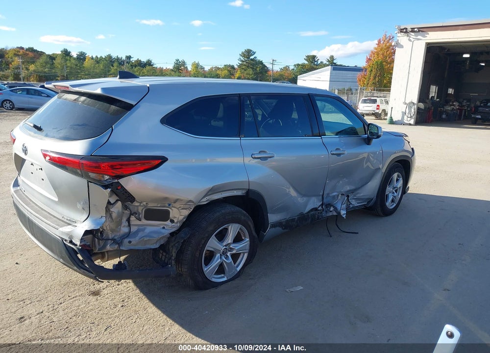 2022 TOYOTA HIGHLANDER LE VIN: 5TDBZRBH2NS578630