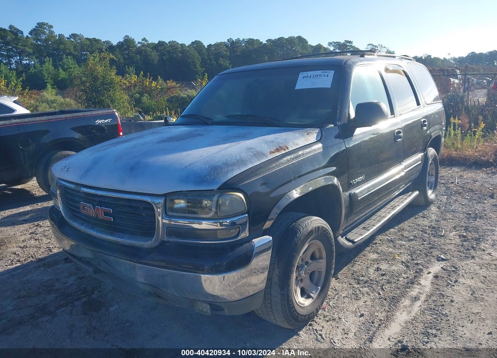 2002 GMC YUKON SLE VIN: 1GKEC13V22R295194