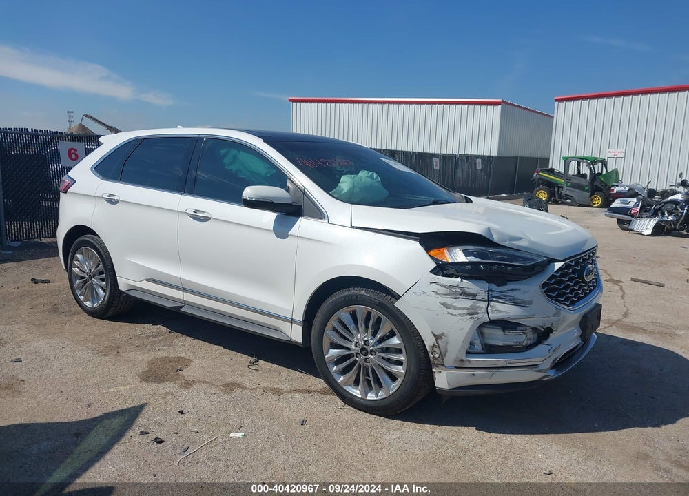 2020 FORD EDGE TITANIUM VIN: 2FMPK3K91LBA48529