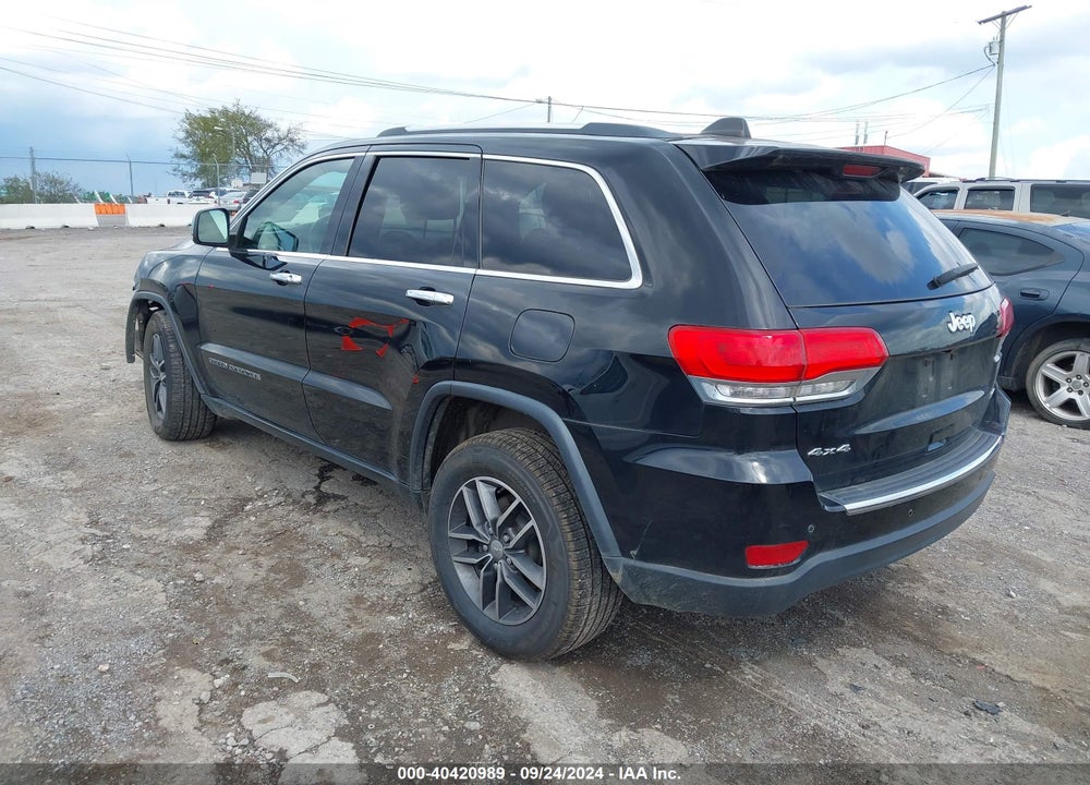 2017 JEEP GRAND CHEROKEE LIMITED 4X4 VIN: 1C4RJFBG7HC863468