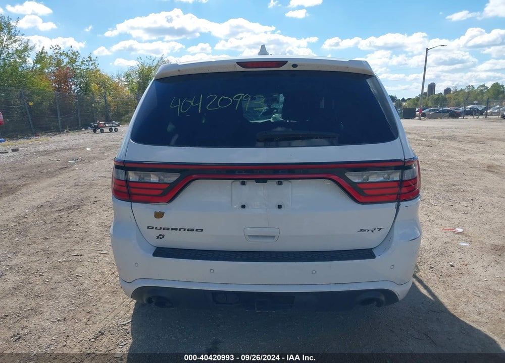 2020 DODGE DURANGO SRT AWD VIN: 1C4SDJGJ3LC141794