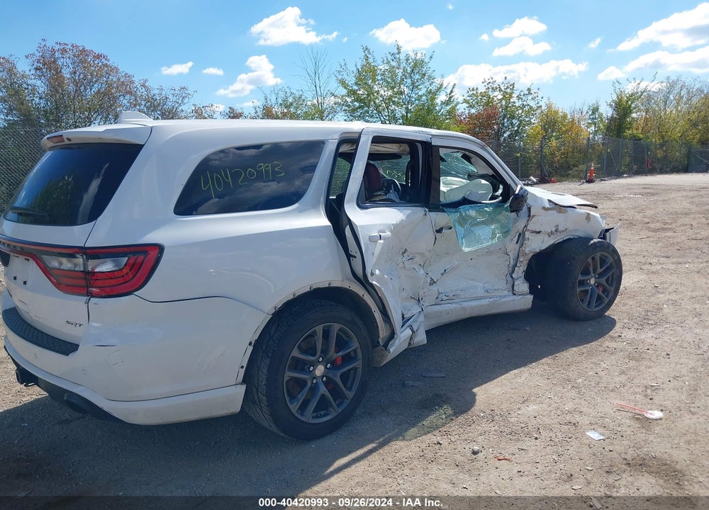 2020 DODGE DURANGO SRT AWD VIN: 1C4SDJGJ3LC141794