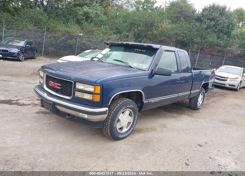 1998 GMC SIERRA 1500 SL WIDESIDE VIN: 2GTEK19M2W1547148