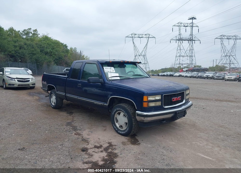 1998 GMC SIERRA 1500 SL WIDESIDE VIN: 2GTEK19M2W1547148