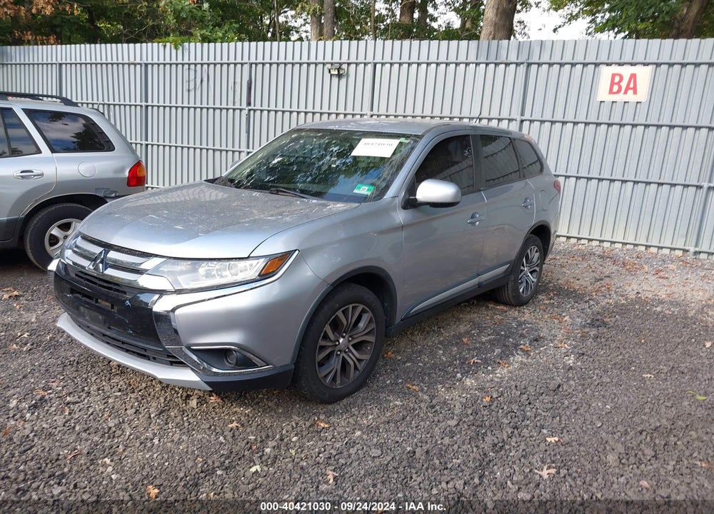 2016 MITSUBISHI OUTLANDER ES VIN: JA4AZ3A37GZ039706