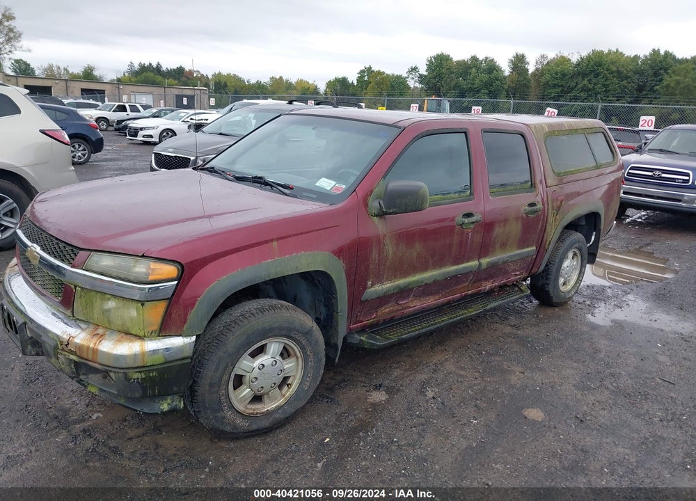2007 CHEVROLET COLORADO LT VIN: 1GCDT13E578180044