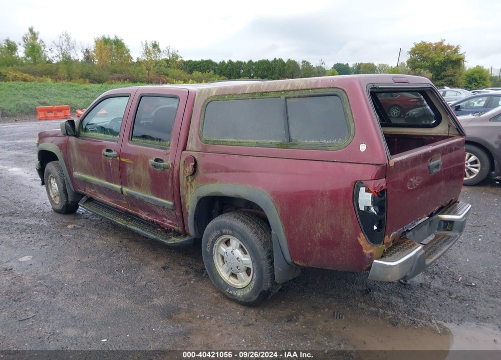 2007 CHEVROLET COLORADO LT VIN: 1GCDT13E578180044