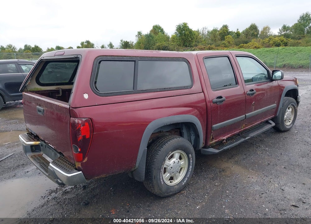 2007 CHEVROLET COLORADO LT VIN: 1GCDT13E578180044