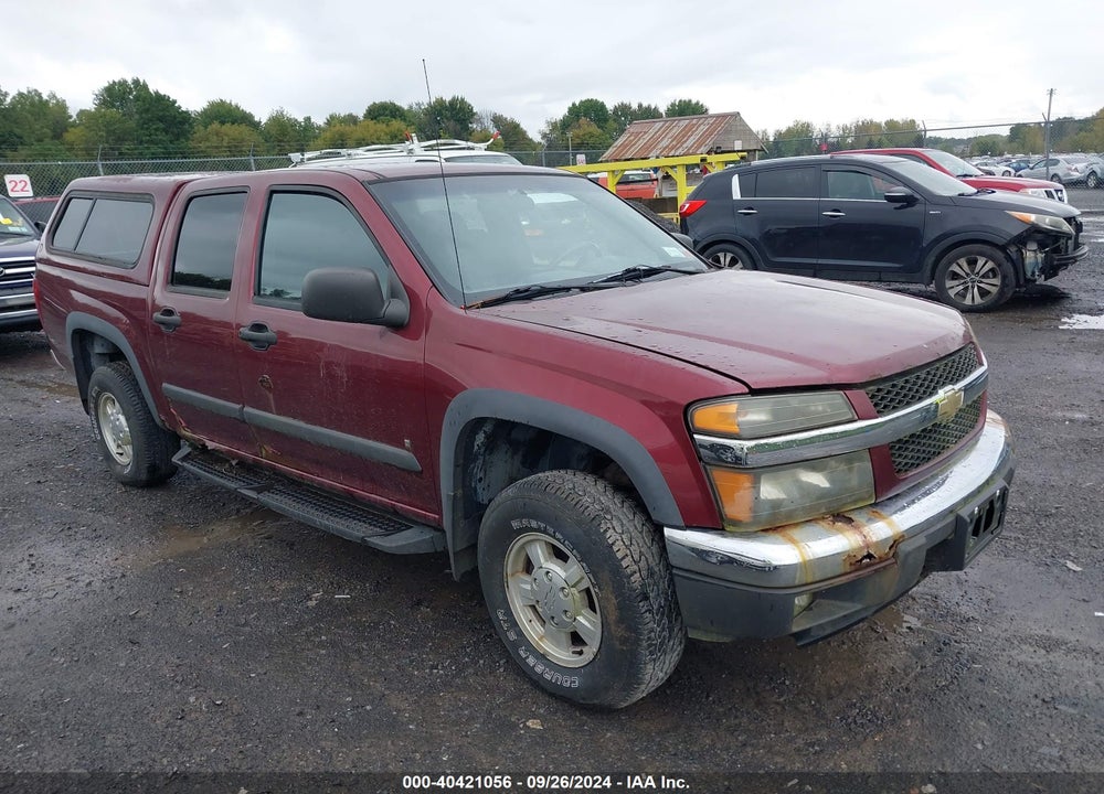 2007 CHEVROLET COLORADO LT VIN: 1GCDT13E578180044