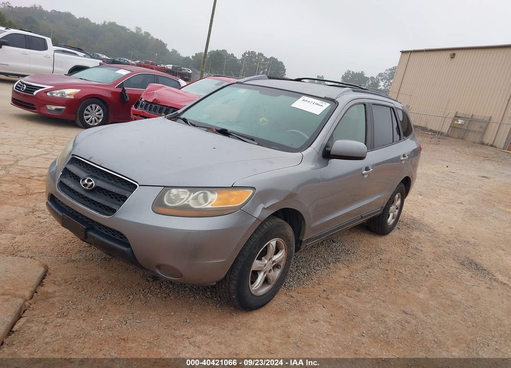 2007 HYUNDAI SANTA FE GLS VIN: 5NMSG13D57H095710