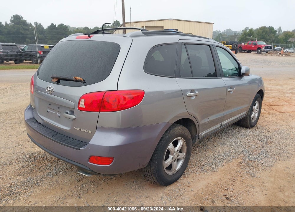 2007 HYUNDAI SANTA FE GLS VIN: 5NMSG13D57H095710
