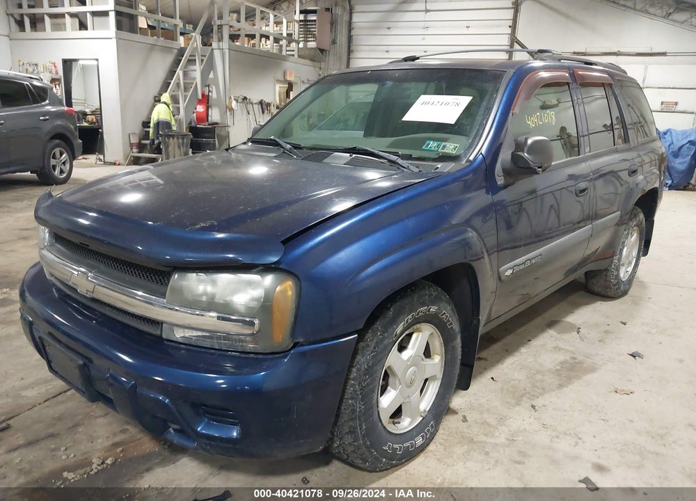 2003 CHEVROLET TRAILBLAZER LS VIN: 1GNDT13S532370033