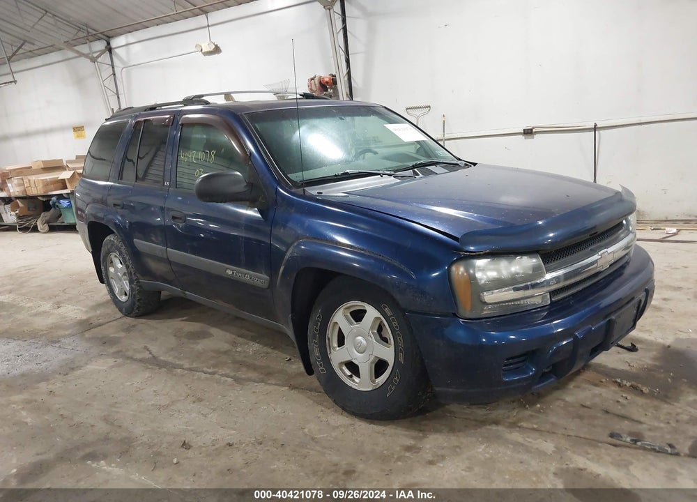 2003 CHEVROLET TRAILBLAZER LS VIN: 1GNDT13S532370033
