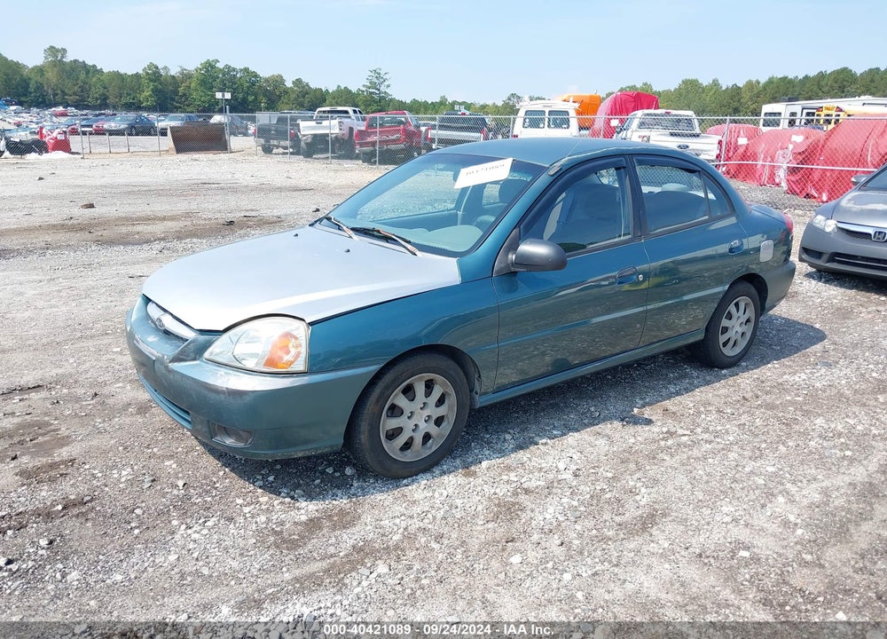2003 KIA RIO VIN: KNADC125736253404