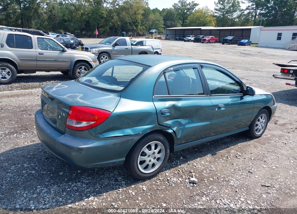 2003 KIA RIO VIN: KNADC125736253404